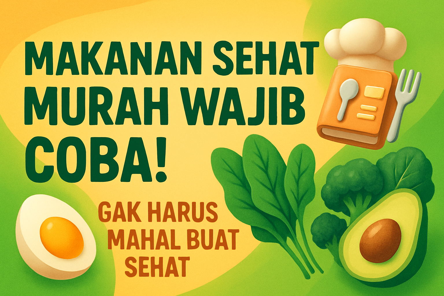 Makanan Sehat Murah Wajib Coba! Gak Harus Mahal Buat Sehat